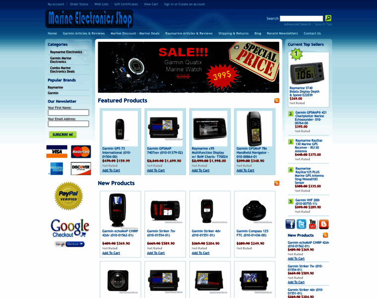 Marine-electronics-shop.com thumbnail