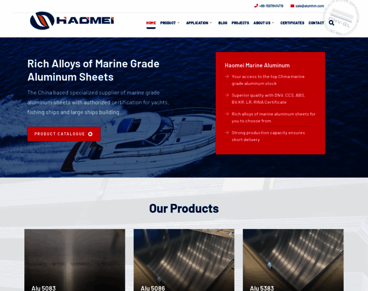 Marinealu.com thumbnail