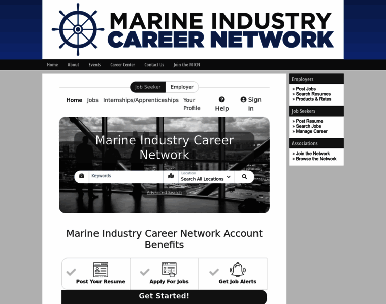 Marinecareers.org thumbnail