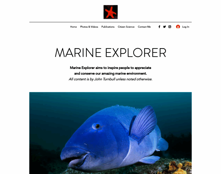 Marineexplorer.org thumbnail