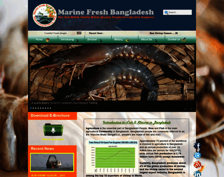 Marinefreshbd.com thumbnail