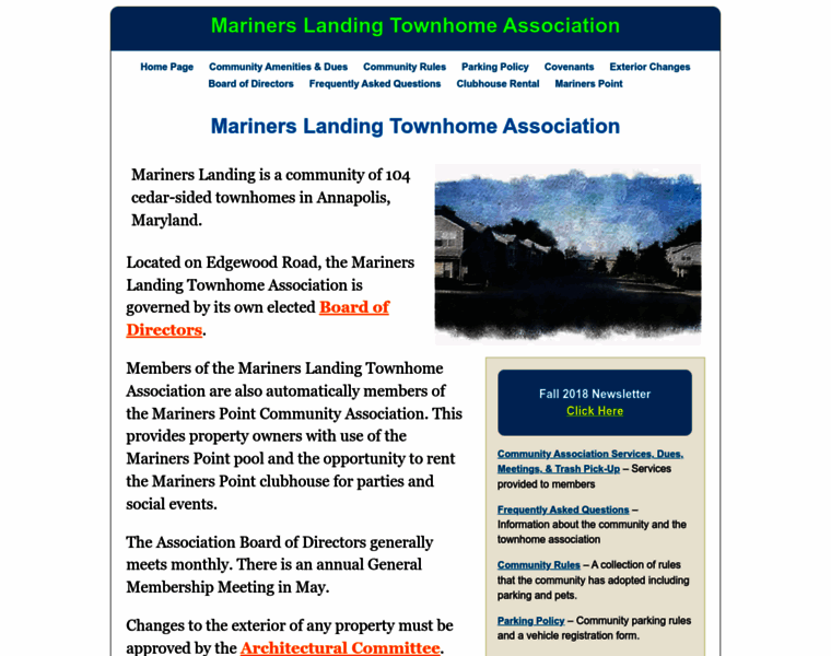 Marinerslanding.org thumbnail