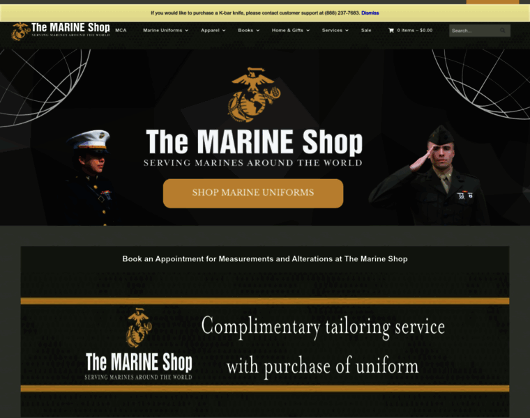 Marineshop.net thumbnail
