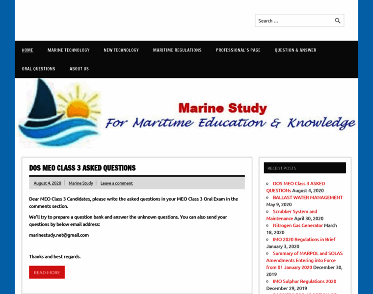 Marinestudy.net thumbnail