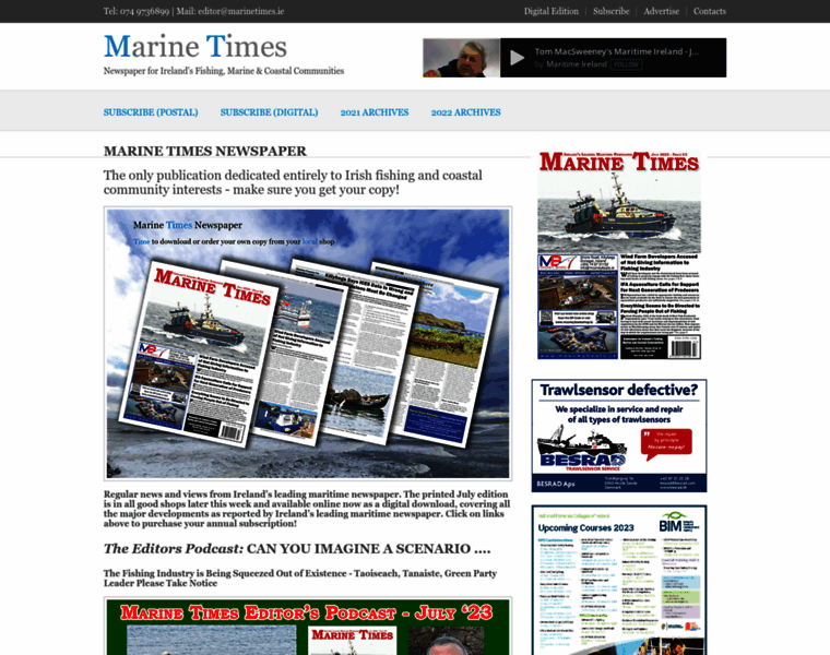 Marinetimes.ie thumbnail