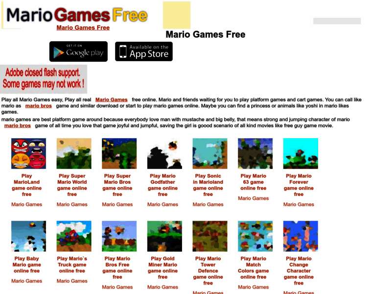 Mario-games-free.com thumbnail