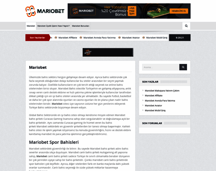 Mariobet.net thumbnail