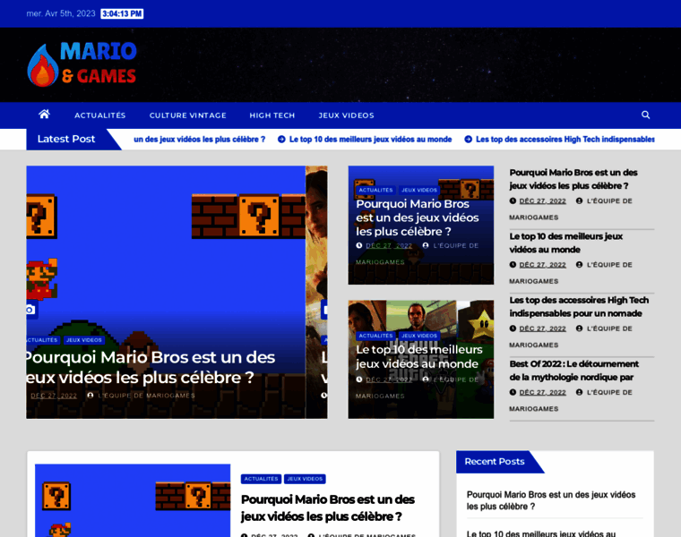 Mariogames.fr thumbnail