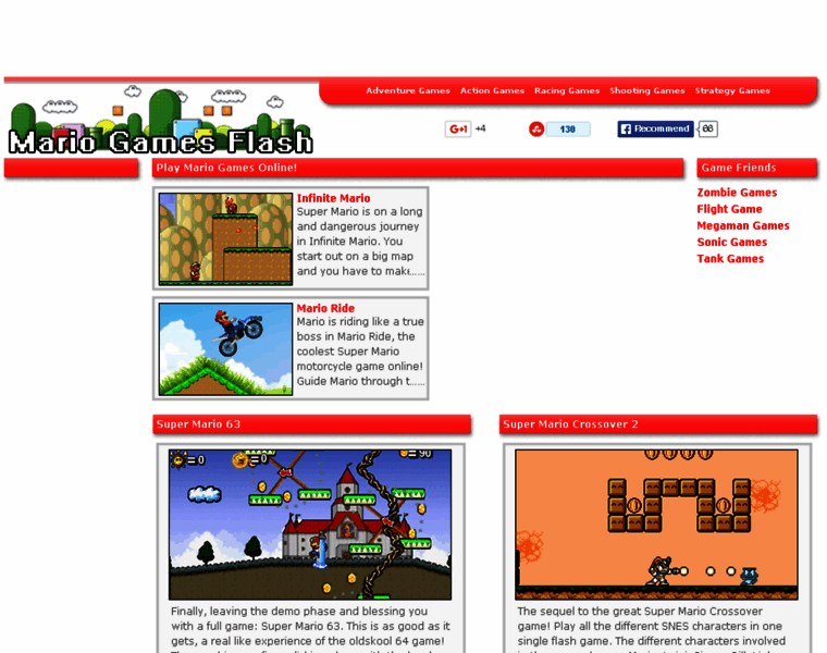 Mariogamesflash.com thumbnail