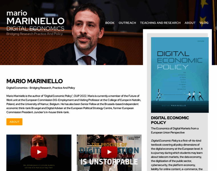 Mariomariniello.com thumbnail