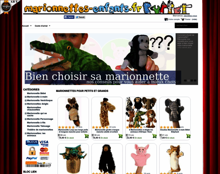Marionnettes-enfants.fr thumbnail
