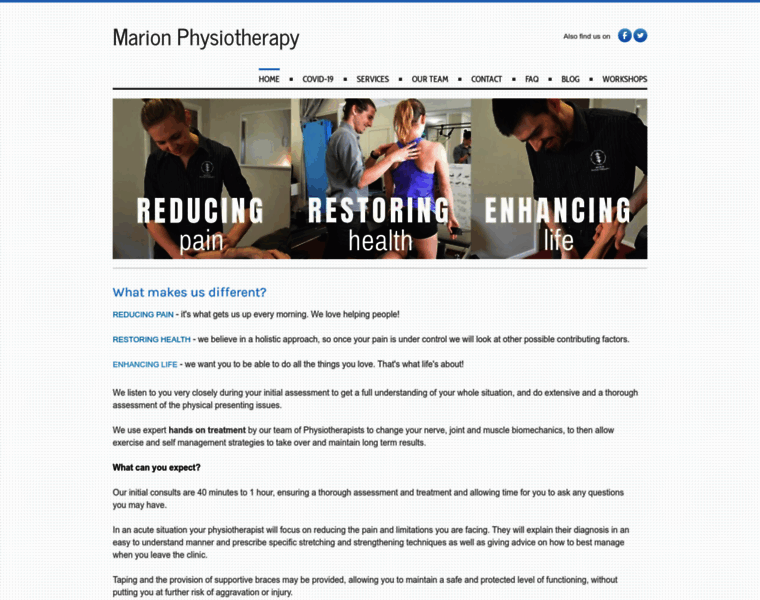 Marionphysiotherapy.com.au thumbnail