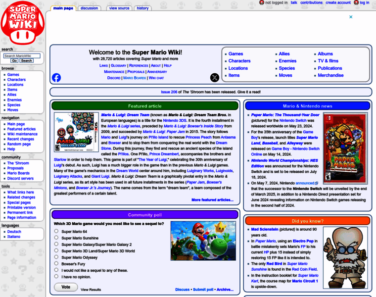 Mariowiki.com thumbnail