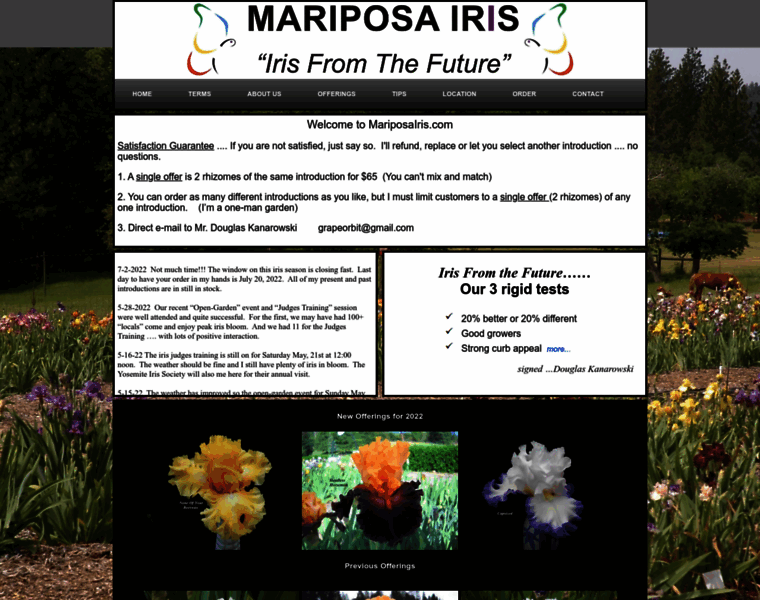 Mariposairis.com thumbnail