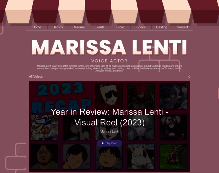 Marissalenti.com thumbnail
