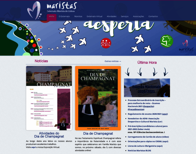 Marista-lisboa.org thumbnail