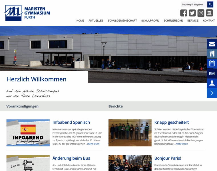 Maristen-gymnasium.de thumbnail
