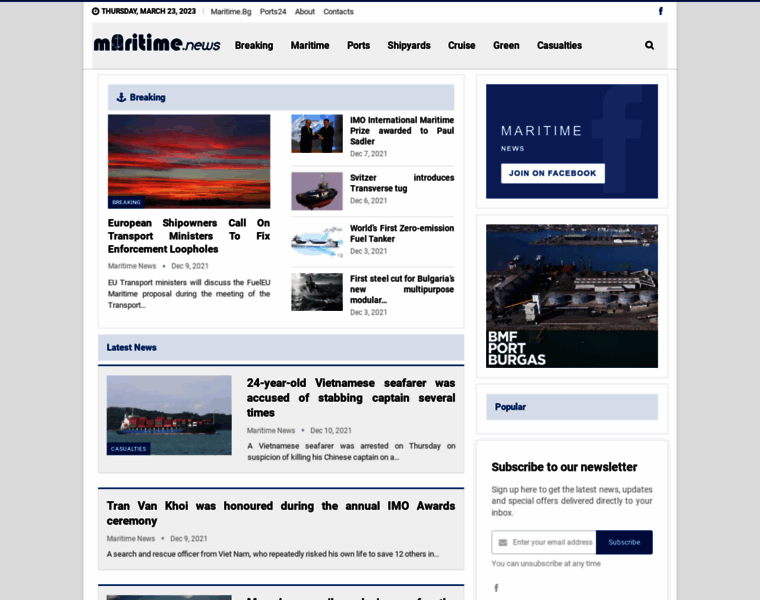 Maritime1.com thumbnail