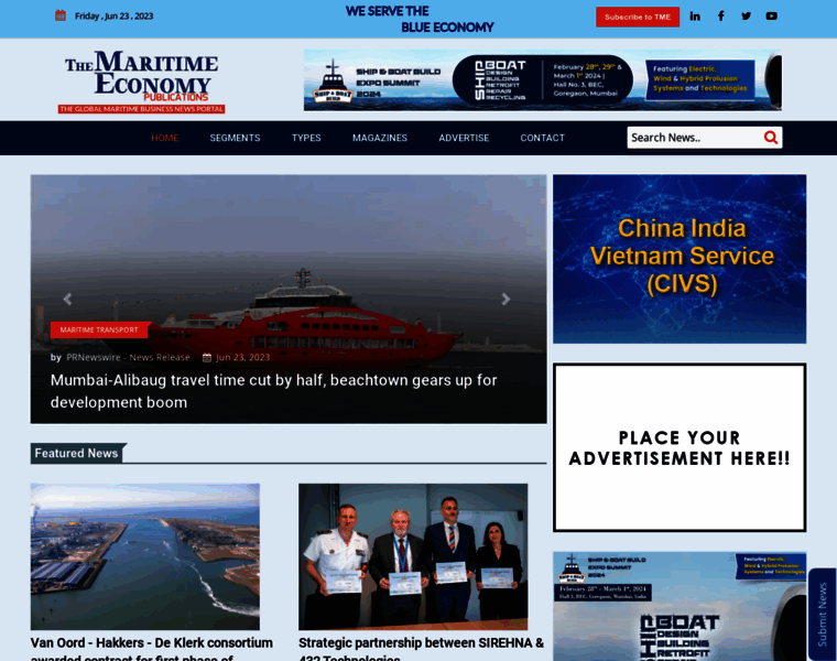 Maritimeeconomy.com thumbnail
