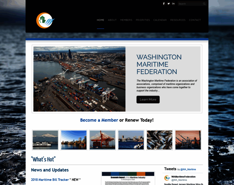 Maritimefederation.com thumbnail