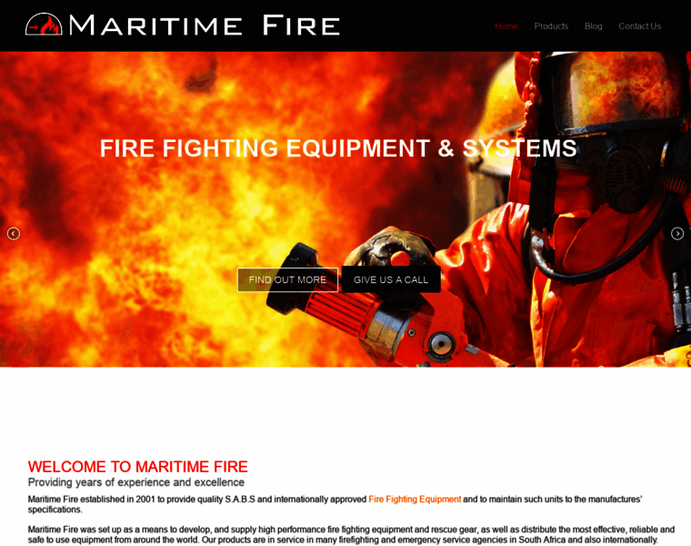 Maritimefire.co.za thumbnail