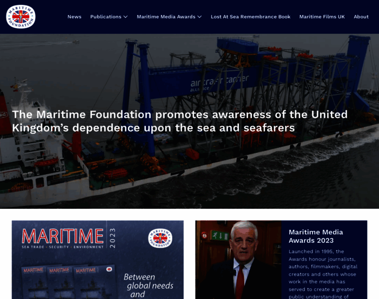 Maritimefoundation.uk thumbnail