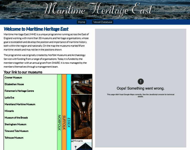 Maritimeheritageeast.org.uk thumbnail