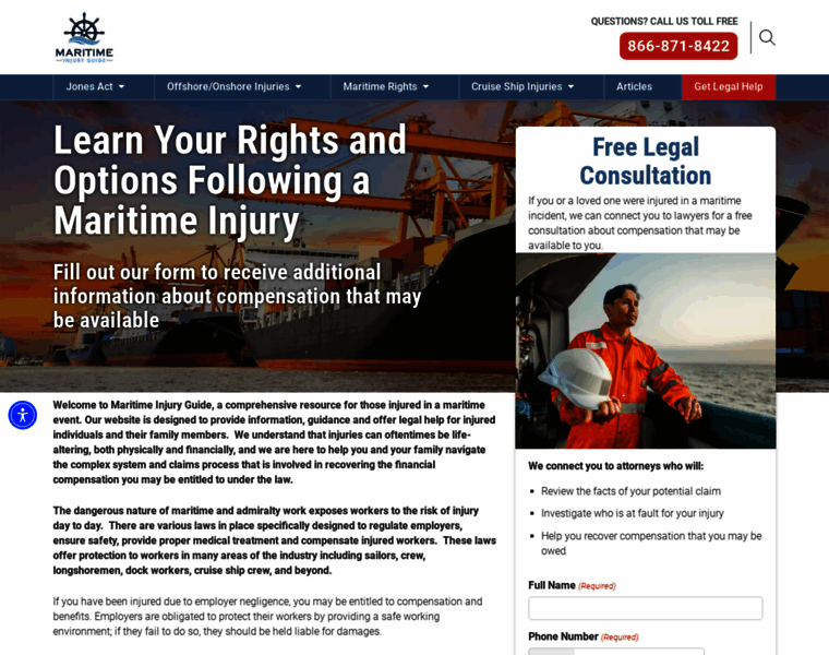 Maritimeinjuryguide.org thumbnail