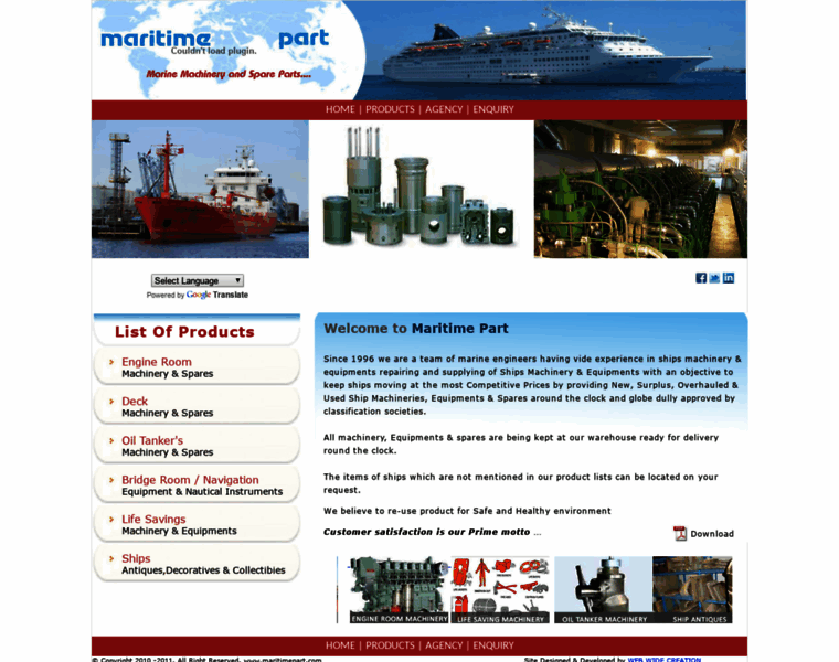 Maritimepart.com thumbnail
