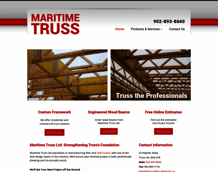 Maritimetruss.ca thumbnail
