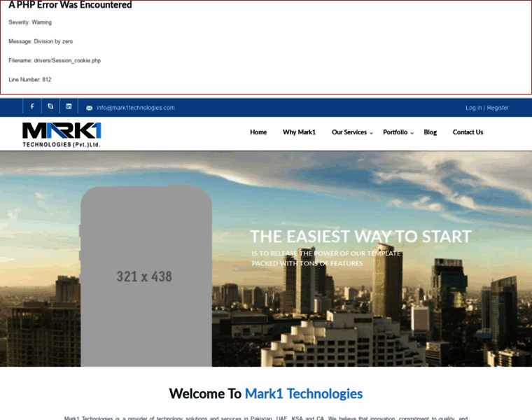 Mark1technologies.com thumbnail