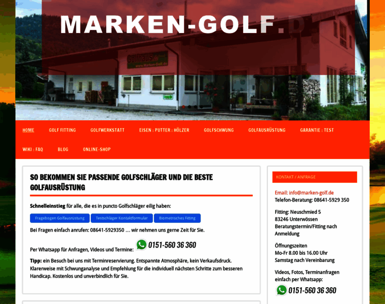 Marken-golf.com thumbnail