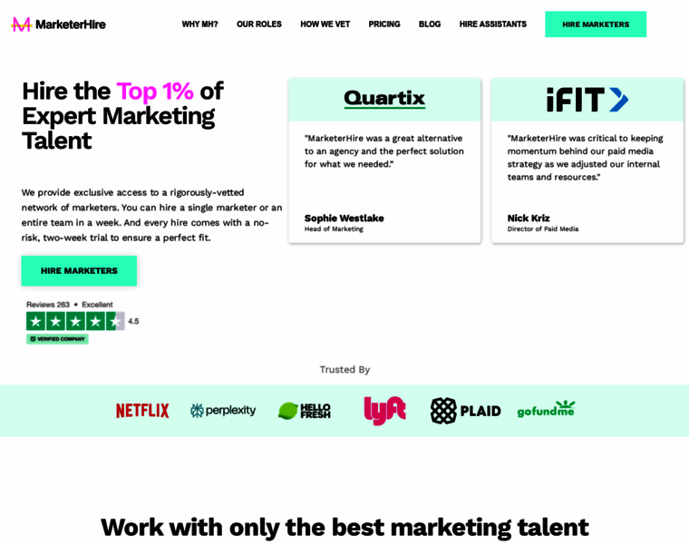 Marketerhire.com thumbnail Marketerhire.com thumbnail