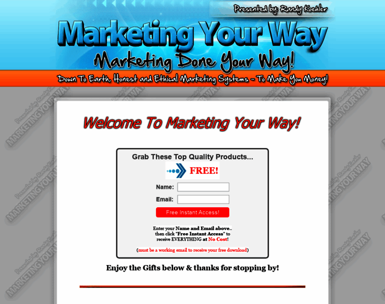 Marketing-your-way.com thumbnail