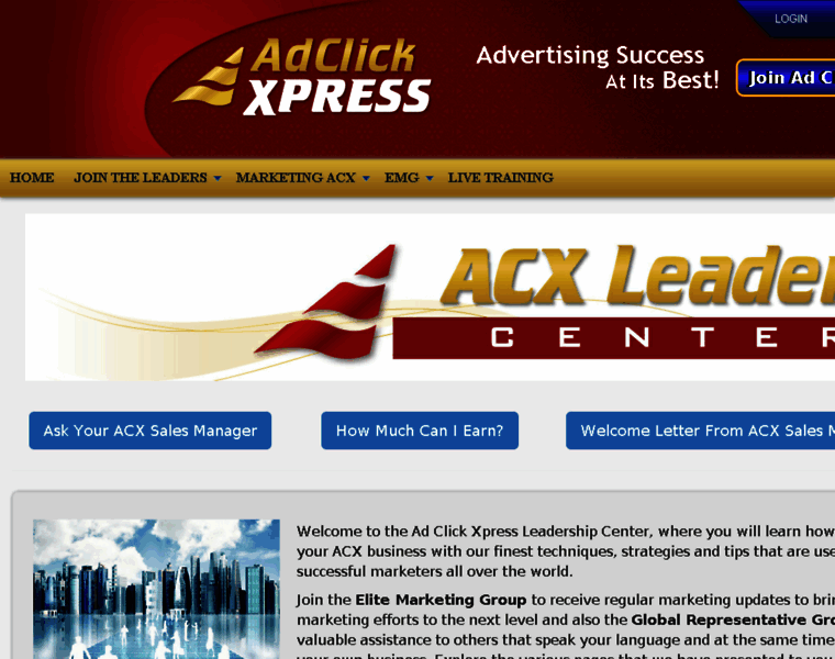 Marketing.adclickxpress.com thumbnail