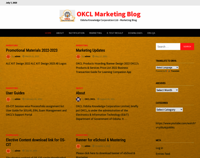 Marketing.okcl.org thumbnail