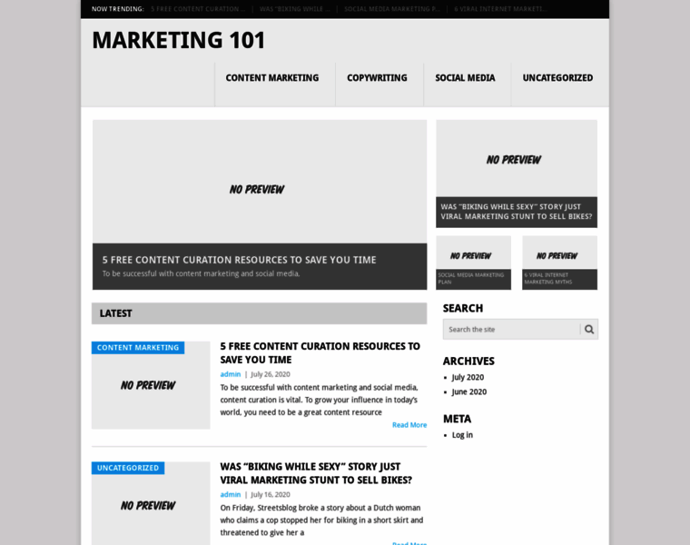 Marketing101.net thumbnail