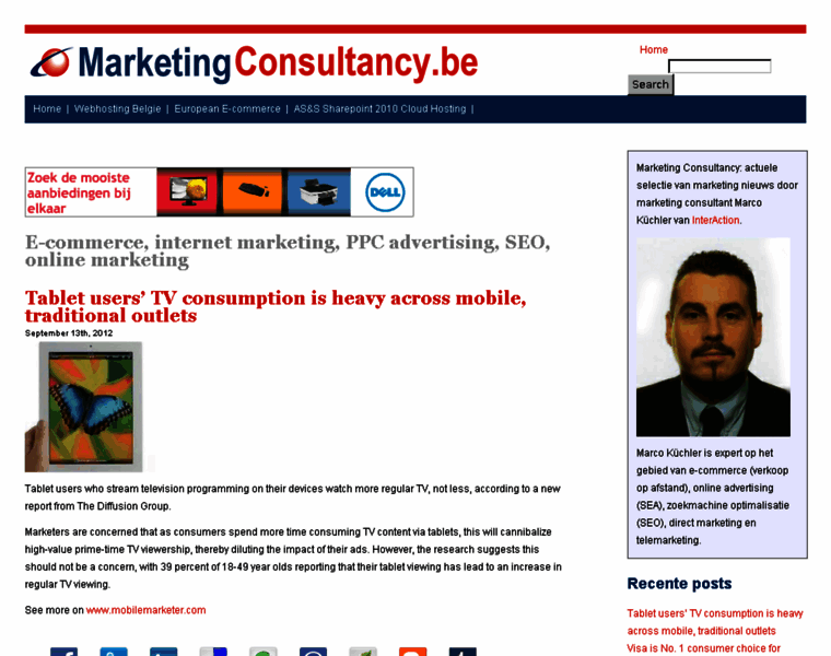 Marketingconsultancy.be thumbnail