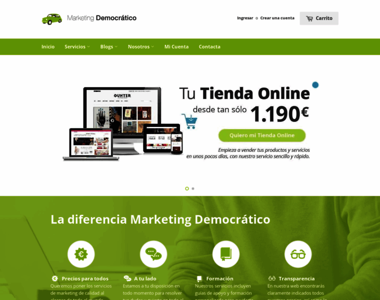 Marketingdemocratico.com thumbnail
