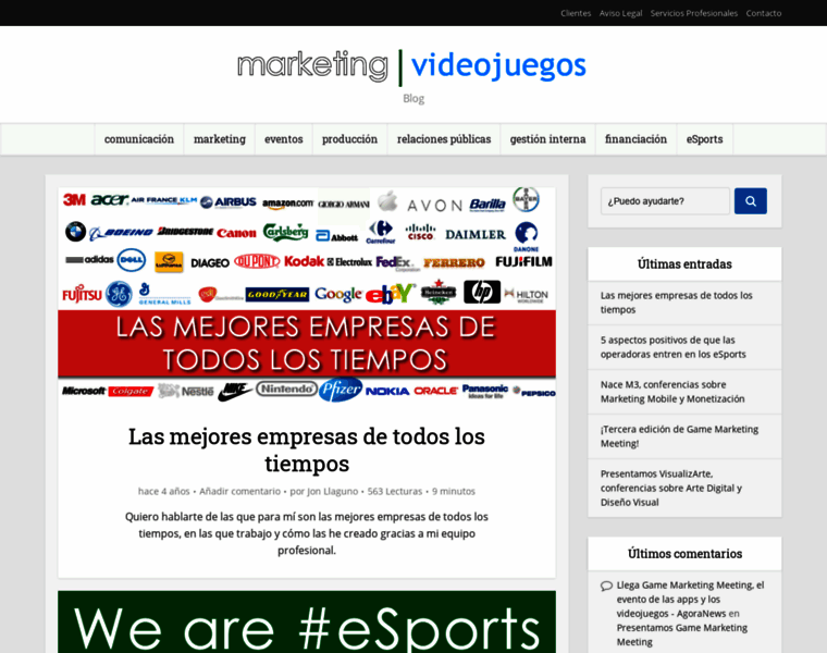 Marketingdevideojuegos.com thumbnail