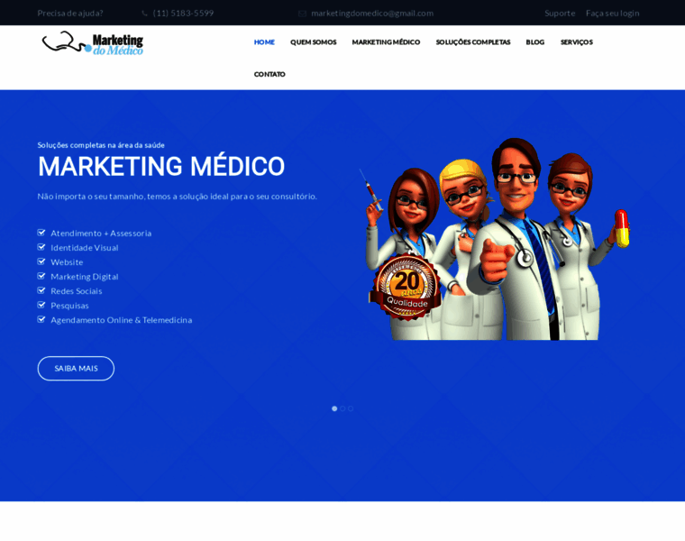 Marketingdomedico.com.br thumbnail