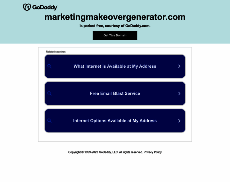 Marketingmakeovergenerator.com thumbnail