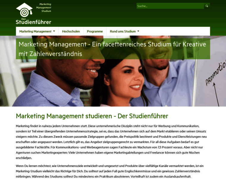 Marketingmanagement-studium.de thumbnail