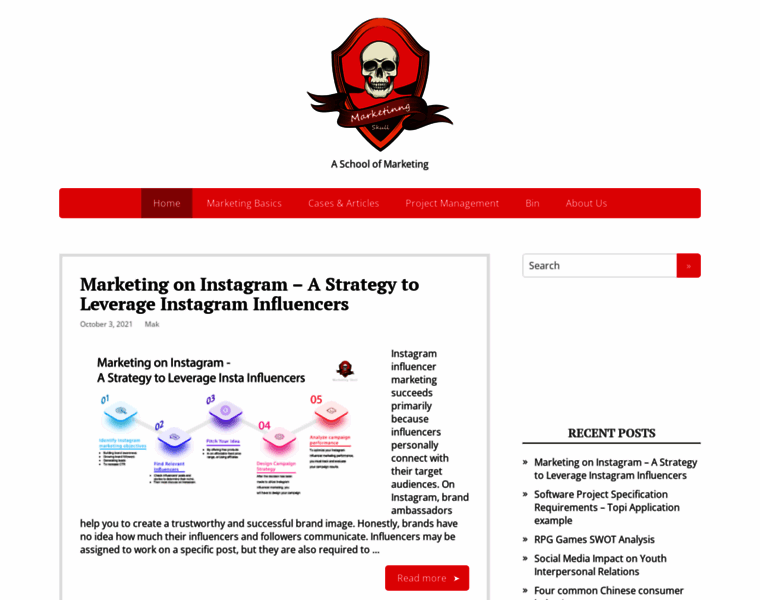 Marketingskull.com thumbnail