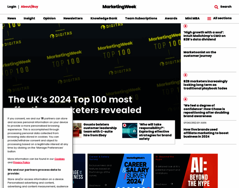 Marketingweek.co.uk thumbnail Marketingweek.co.uk thumbnail