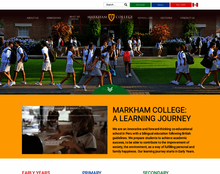 Markham.edu.pe thumbnail