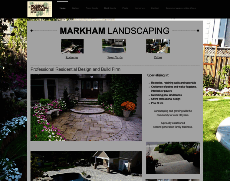 Markhamlandscaping.com thumbnail