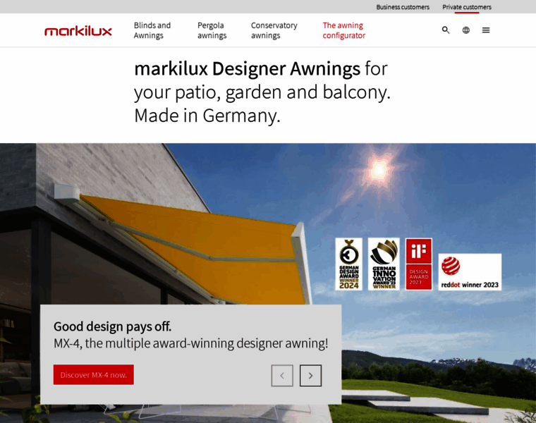 Markilux.co.uk thumbnail
