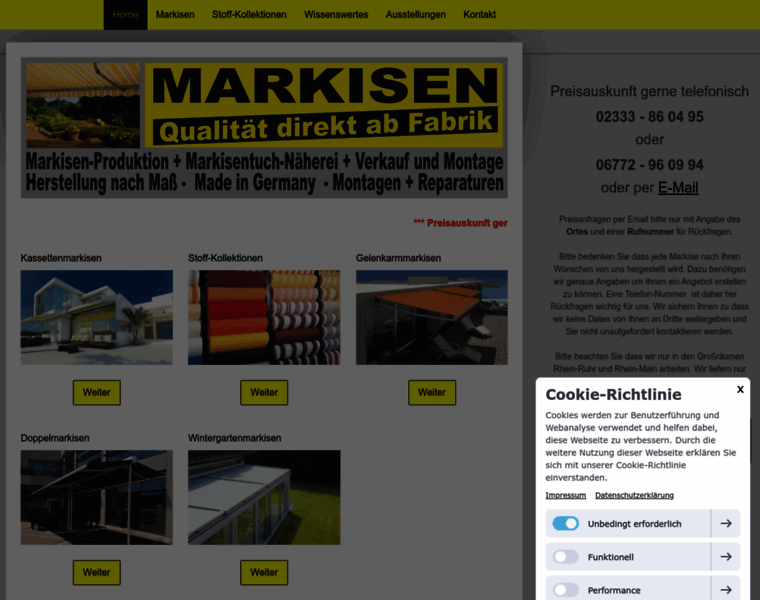 Markisenfabrik.com thumbnail