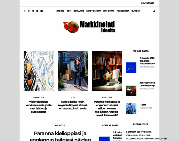 Markkinointiideoita.fi thumbnail